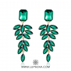 Aretes colgantes de hojas - Imagen 4