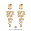 Aretes colgantes de hojas - Imagen 5