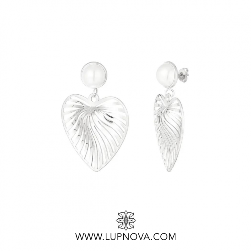 Aretes pearl love - Imagen 3