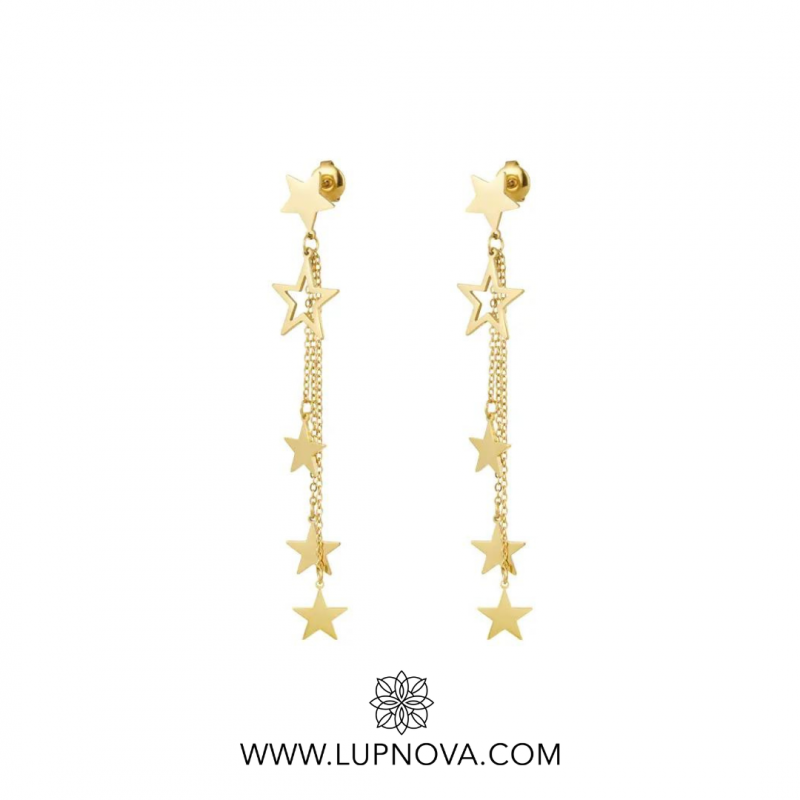 Aretes lluvia de estrellas