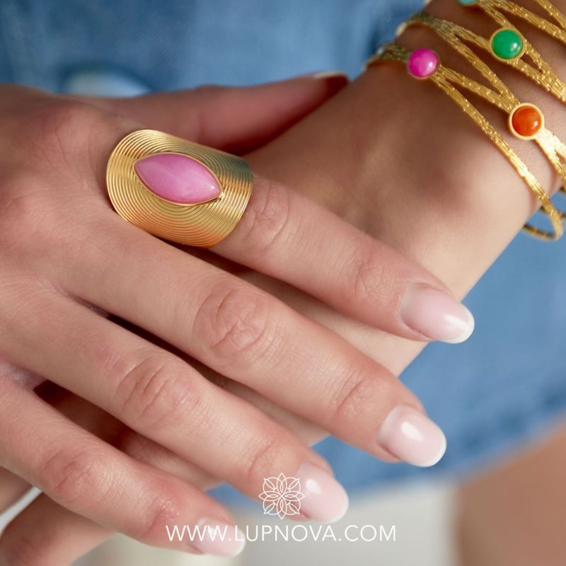 Anillo maxi ovalado - Imagen 4