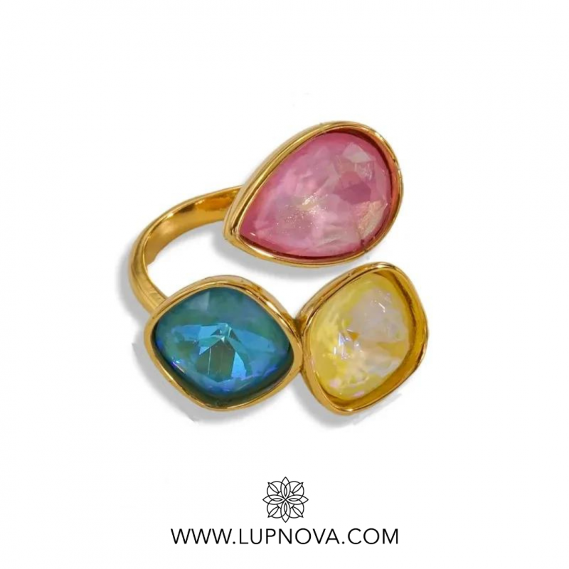 Anillo color block - Imagen 4
