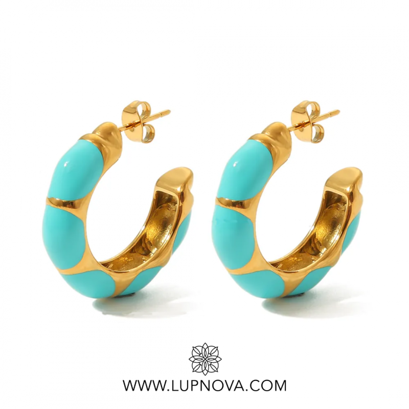 Argollas color burst - Imagen 4