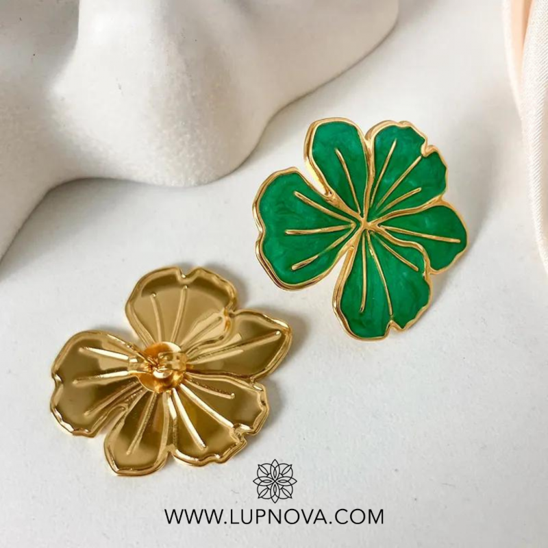 Aretes geranio - Imagen 3