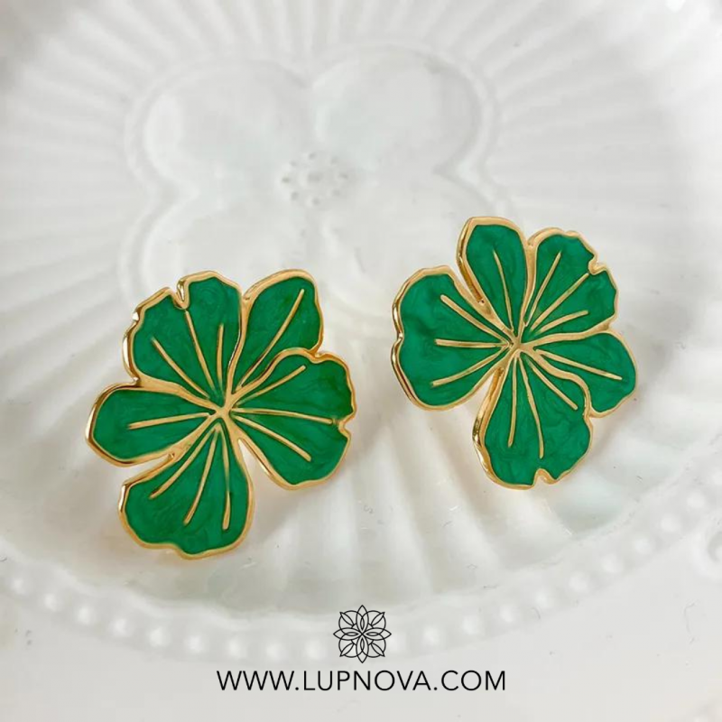 Aretes geranio - Imagen 2