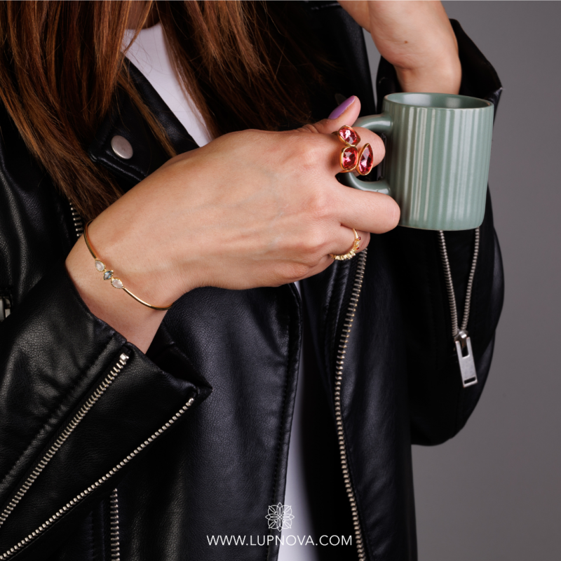 Pulsera water drops plata925 - Imagen 2