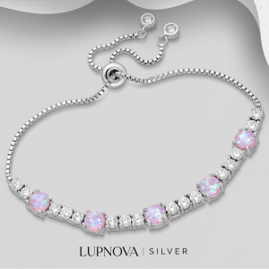 Pulsera pink sugar plata925