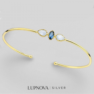 Pulsera water drops plata925
