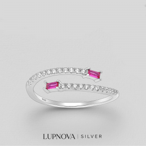 Anillo filamento plata925