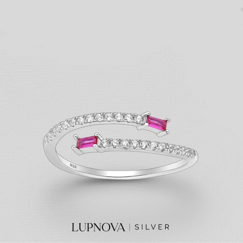 Anillo filamento plata925