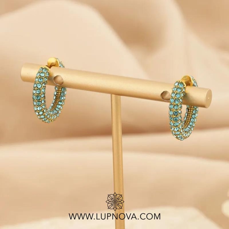 Ear cuff de rhinestones - Imagen 4