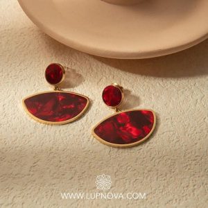 Aretes red velvet