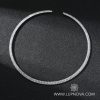Choker de acero y rhinestones - Imagen 2