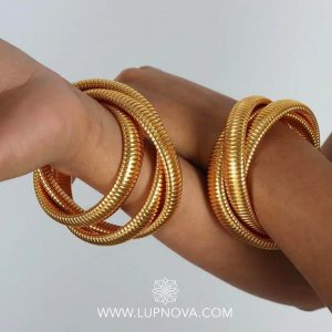 Braided bangle