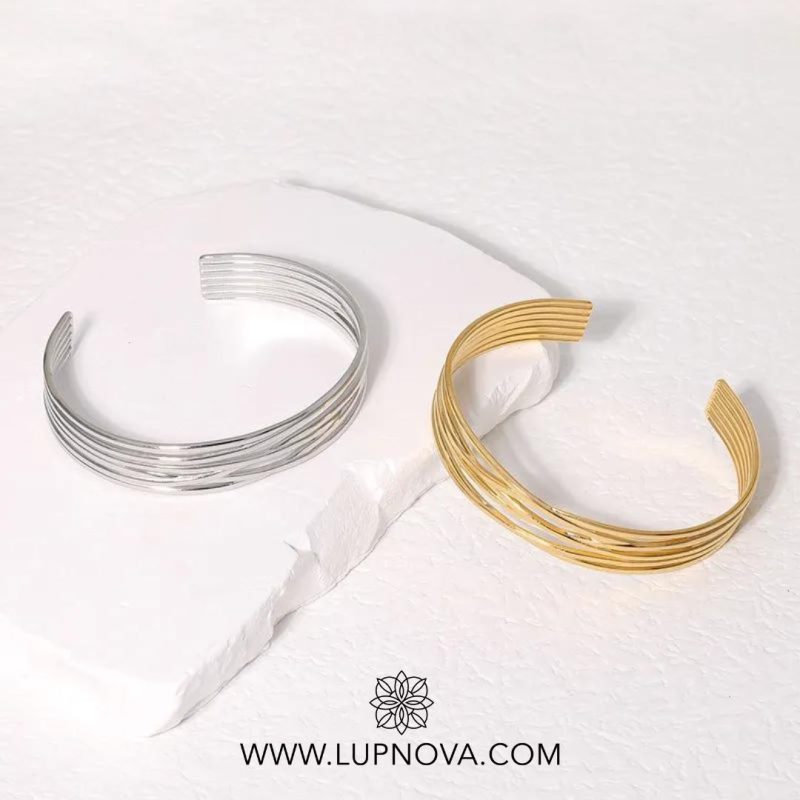 Pulsera hilos entrelazados - Imagen 4
