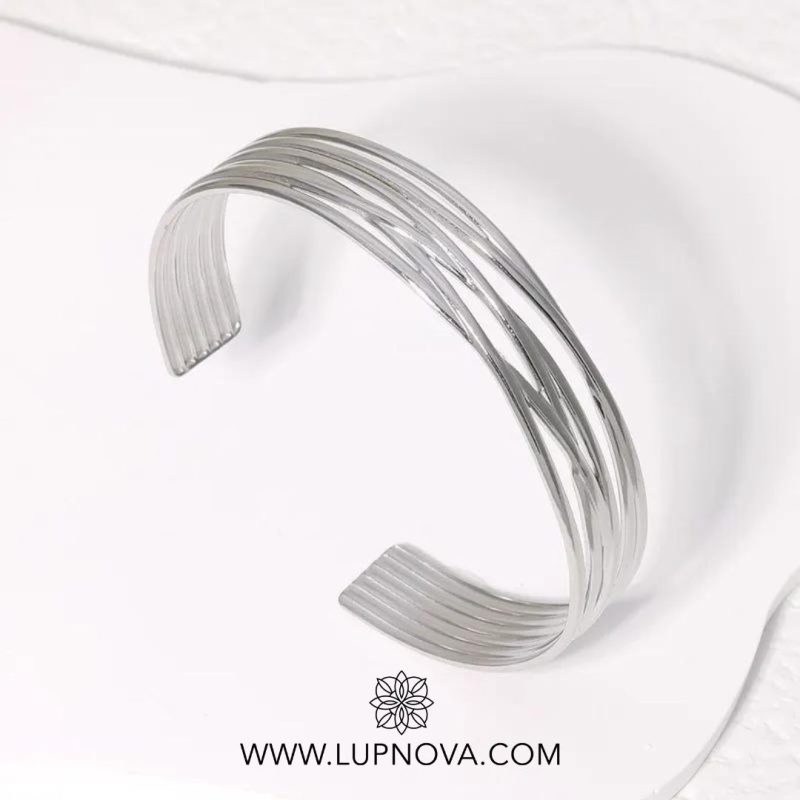 Pulsera hilos entrelazados - Imagen 3