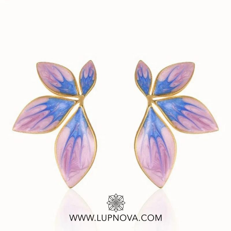 Aretes lavanda