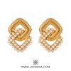Aretes rombos de mini perlas - Imagen 2