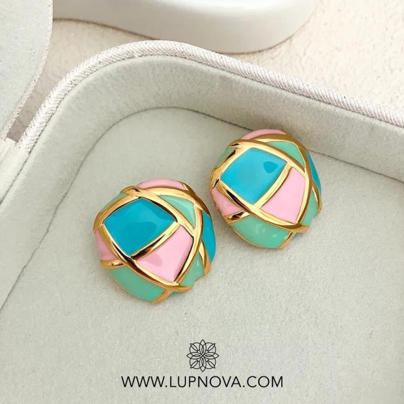 Aretes candy dots - Imagen 2