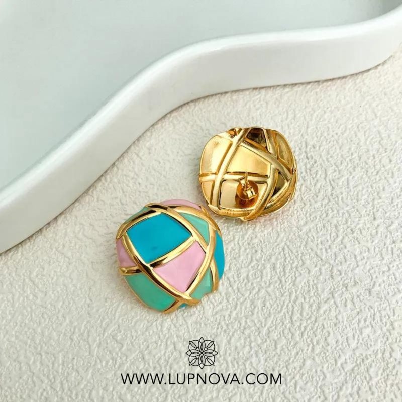 Aretes candy dots - Imagen 3