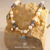 Collar de perlas y charms - Imagen 2