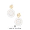Aretes circulares de cuentas - Imagen 2