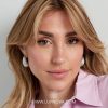 Aretes striped rain drops - Imagen 3