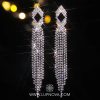 Aretes twist rhinestones - Imagen 4