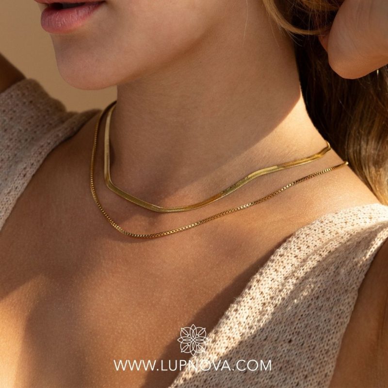 Cadena doble capa snake cubes - Imagen 3