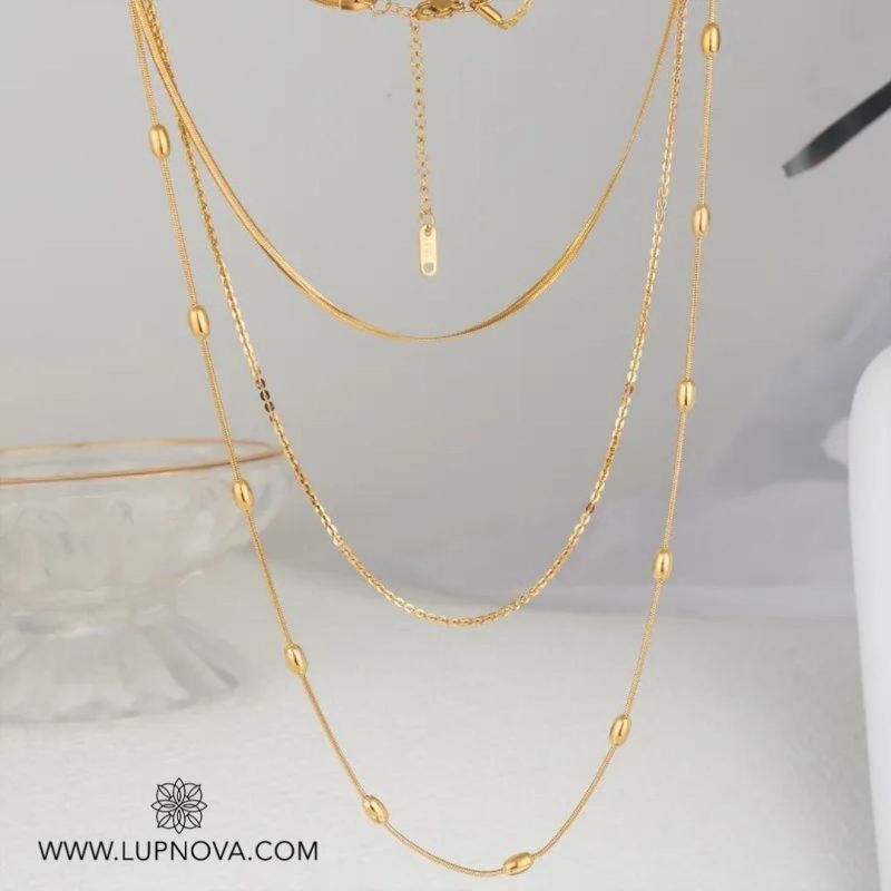 Cadena multi capa beads - Imagen 2