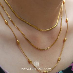 Cadena multi capa beads