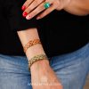 Pulsera oil drop entrelazado - Imagen 7