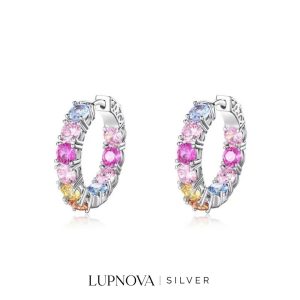 Argollas candy plata925