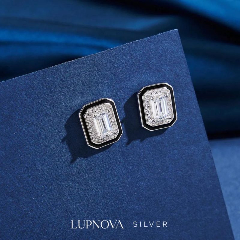 Aretes prism plata925 - Imagen 3