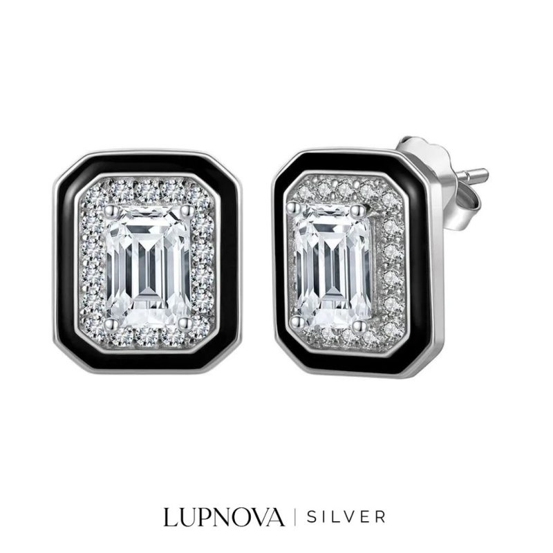 Aretes prism plata925