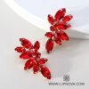 Aretes flores facetadas - Imagen 3