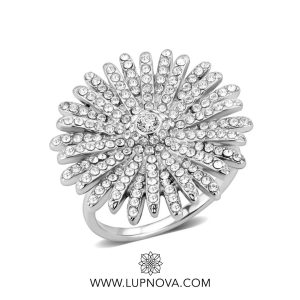 Anillo Sparkly Flower