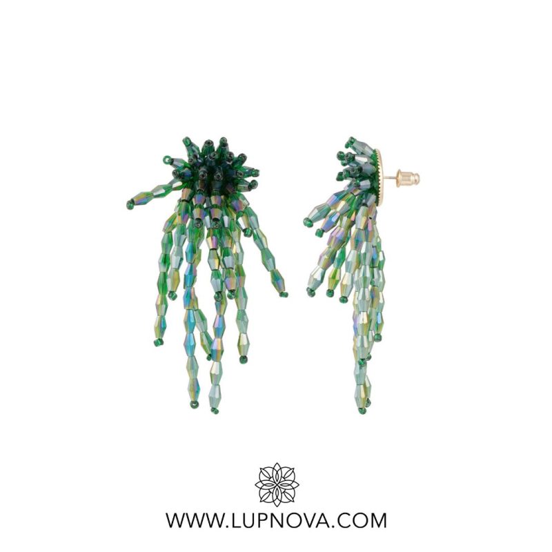 Aretes Coral Cascade - Imagen 4