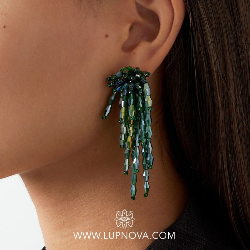 Aretes Coral Cascade - Imagen 6