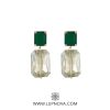 Aretes Glam Squares - Imagen 3