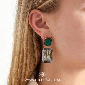 Aretes Glam Squares