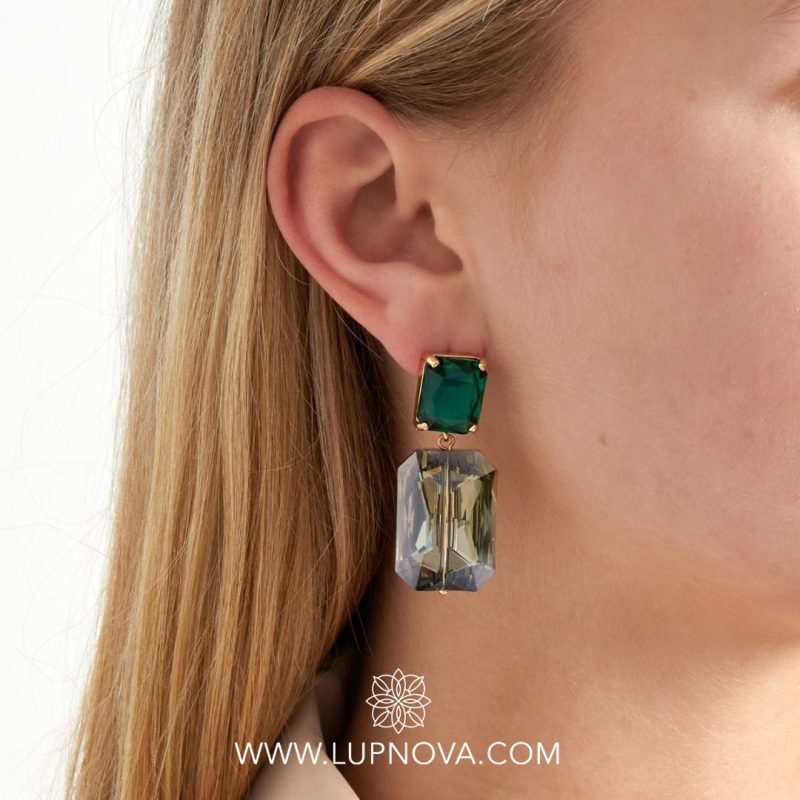 Aretes Glam Squares