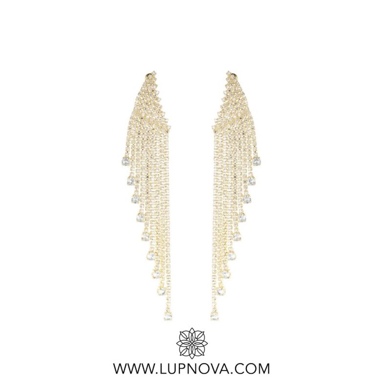 Aretes Crystal Rainfall - Imagen 3