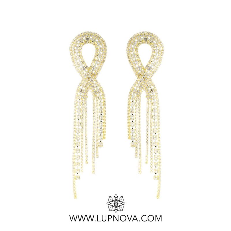 Aretes Glam Ribbon - Imagen 3