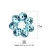Aretes Water Flower - Imagen 3