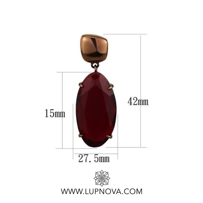 Aretes Red Vine - Imagen 3