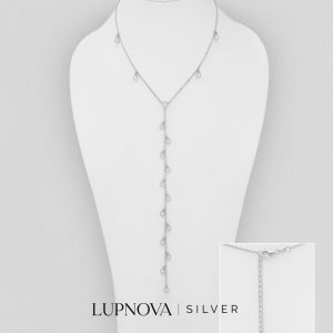 Collar Cascada de Destellos Plata925