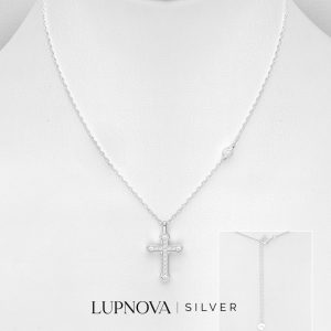 Collar Cruz de Luz Plata925