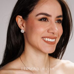 Aretes Stardust Circle Plata925