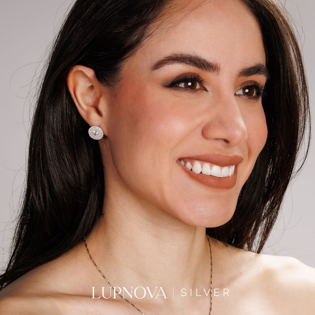 Aretes Stardust Circle Plata925